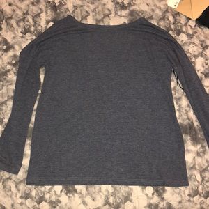 Low back, light weight Lulus Grey Sweater Sz large